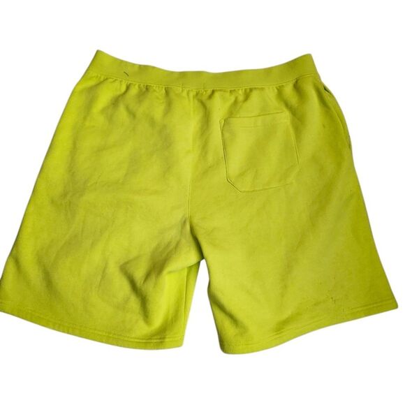 Polo Ralph Lauren Neon Yellow Fleece-lined Mens Shorts Sz 1XB - Picture 3 of 8